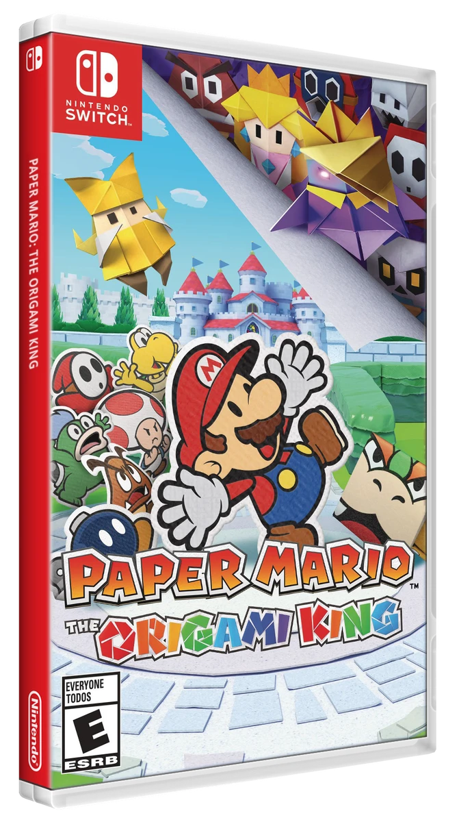 Paper Mario: The Origami King box art