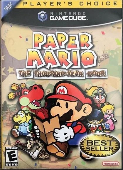 Paper Mario Thousand Year Door [Player's Choice & Best Seller] box art