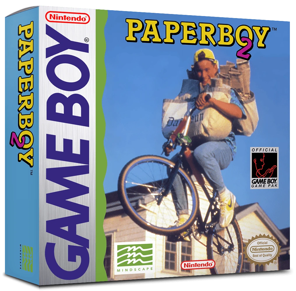 Paperboy 2 box art
