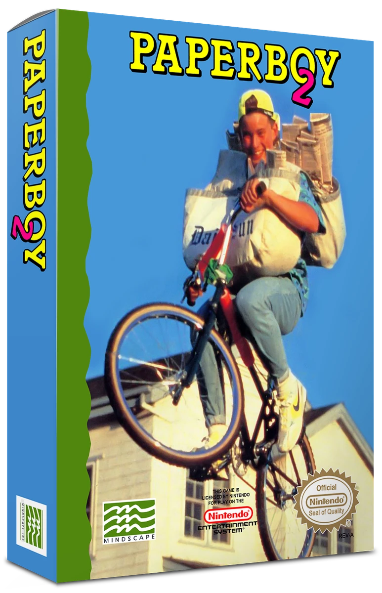 Paperboy 2 box art