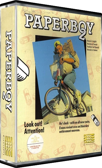 Paperboy 2 box art