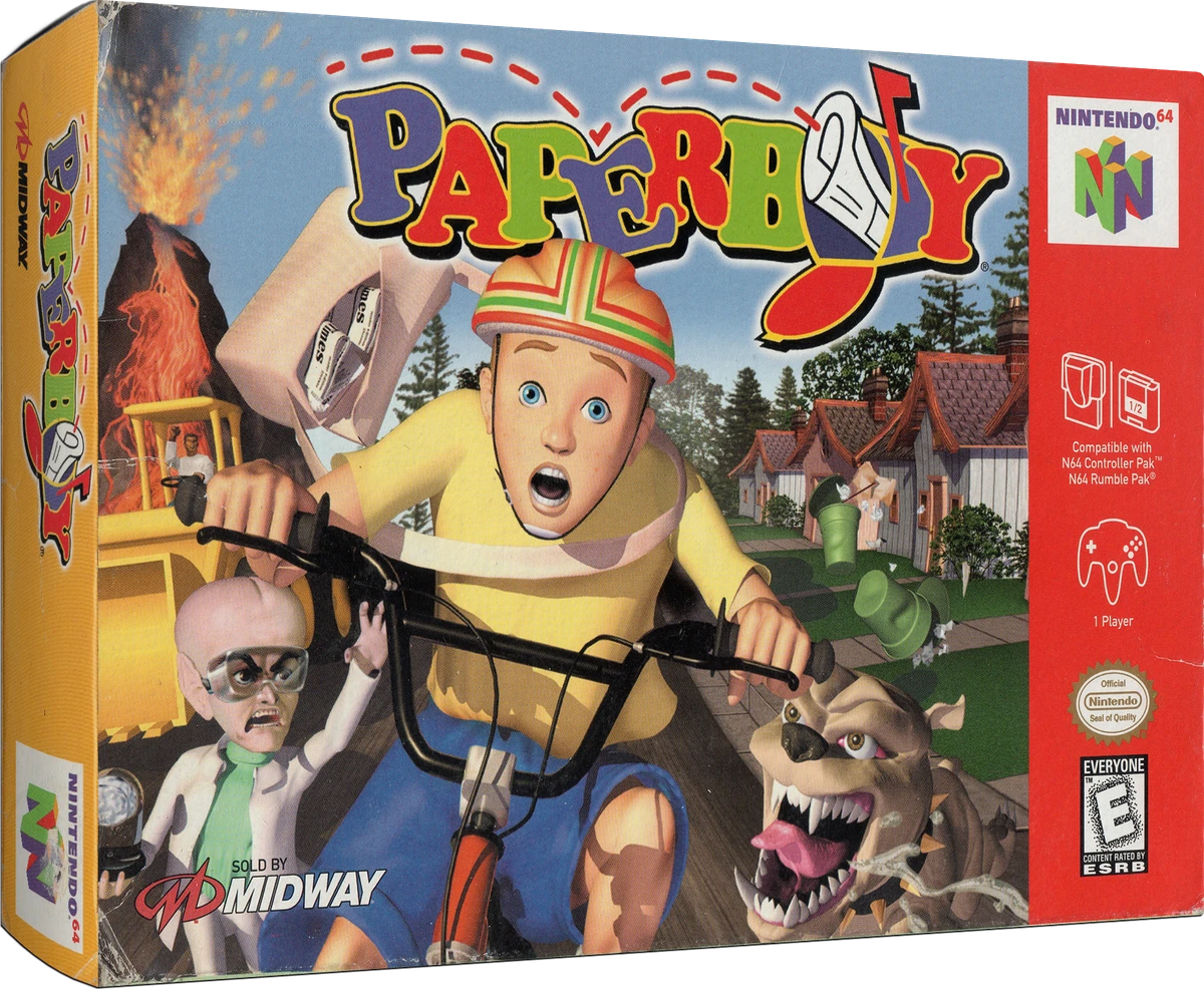 Paperboy box art