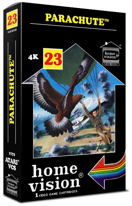 Parachute box art