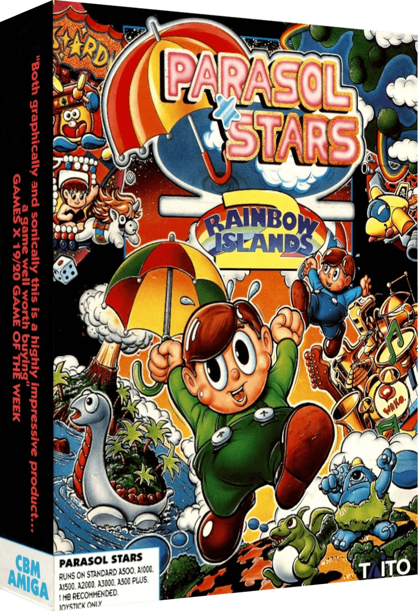 Parasol Stars box art