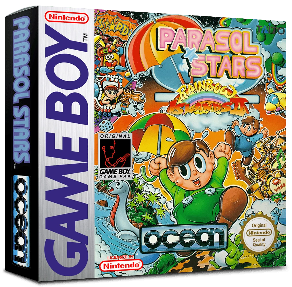 Parasol Stars: Rainbow Islands II box art