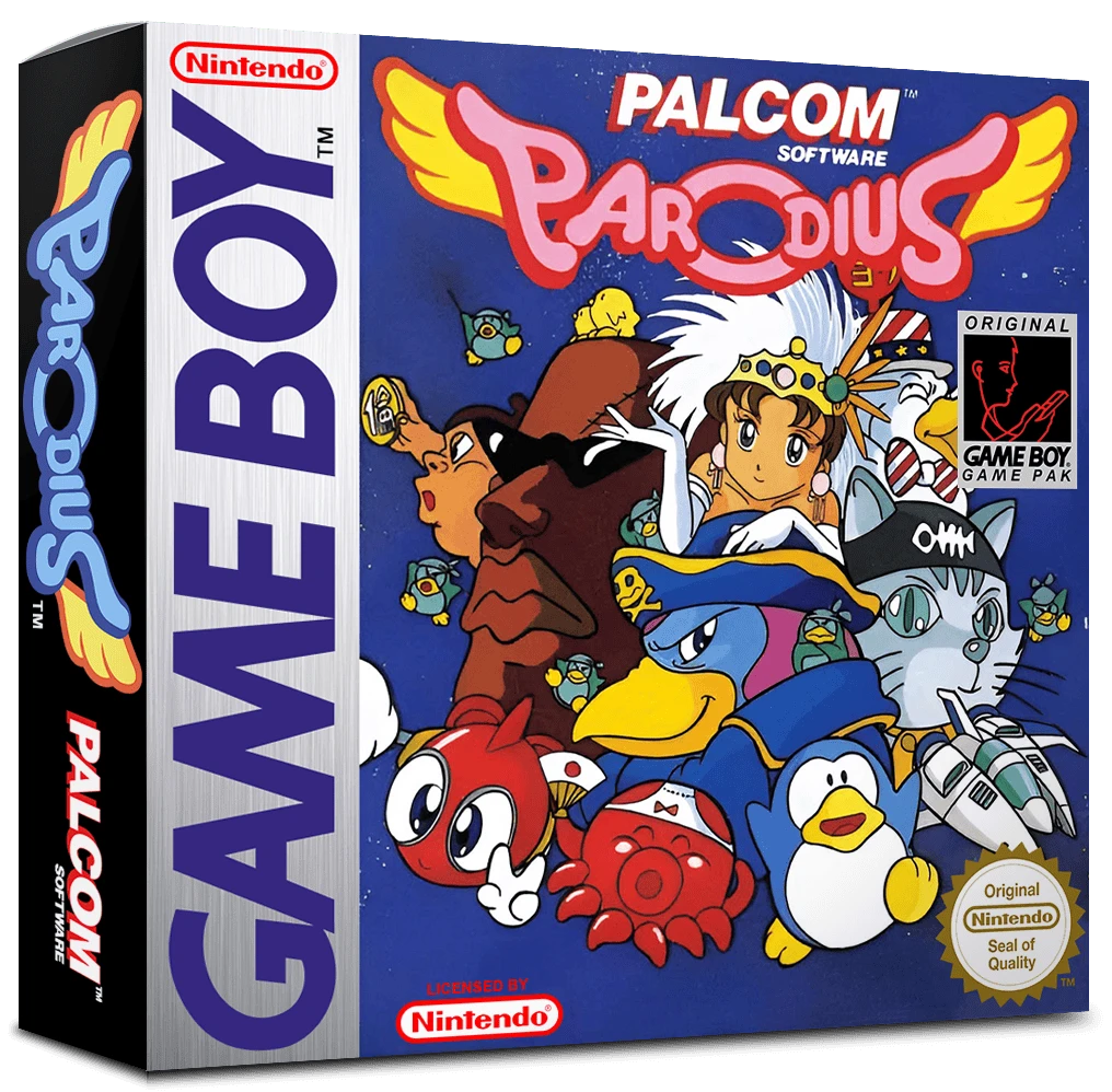Parodius Da box art