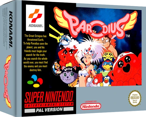 Parodius [English Translation] box art