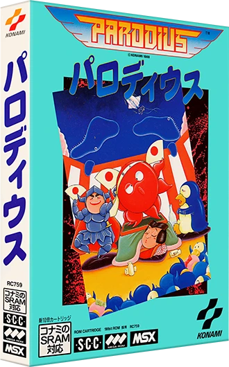 Parodius box art