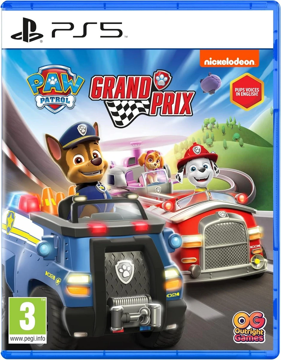 Paw Patrol Grand Prix box art