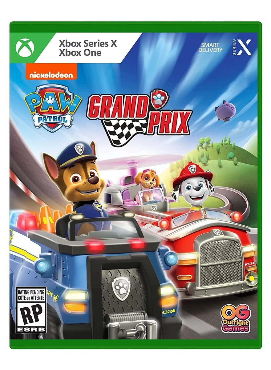 Paw Patrol Grand Prix box art