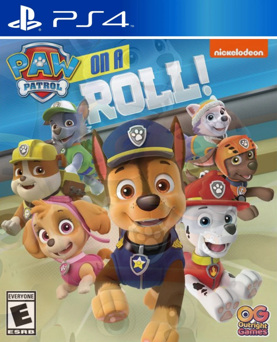 Paw Patrol on a Roll box art