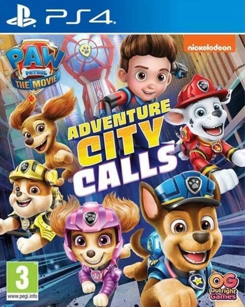PAW Patrol The Movie: Adventure City Calls box art