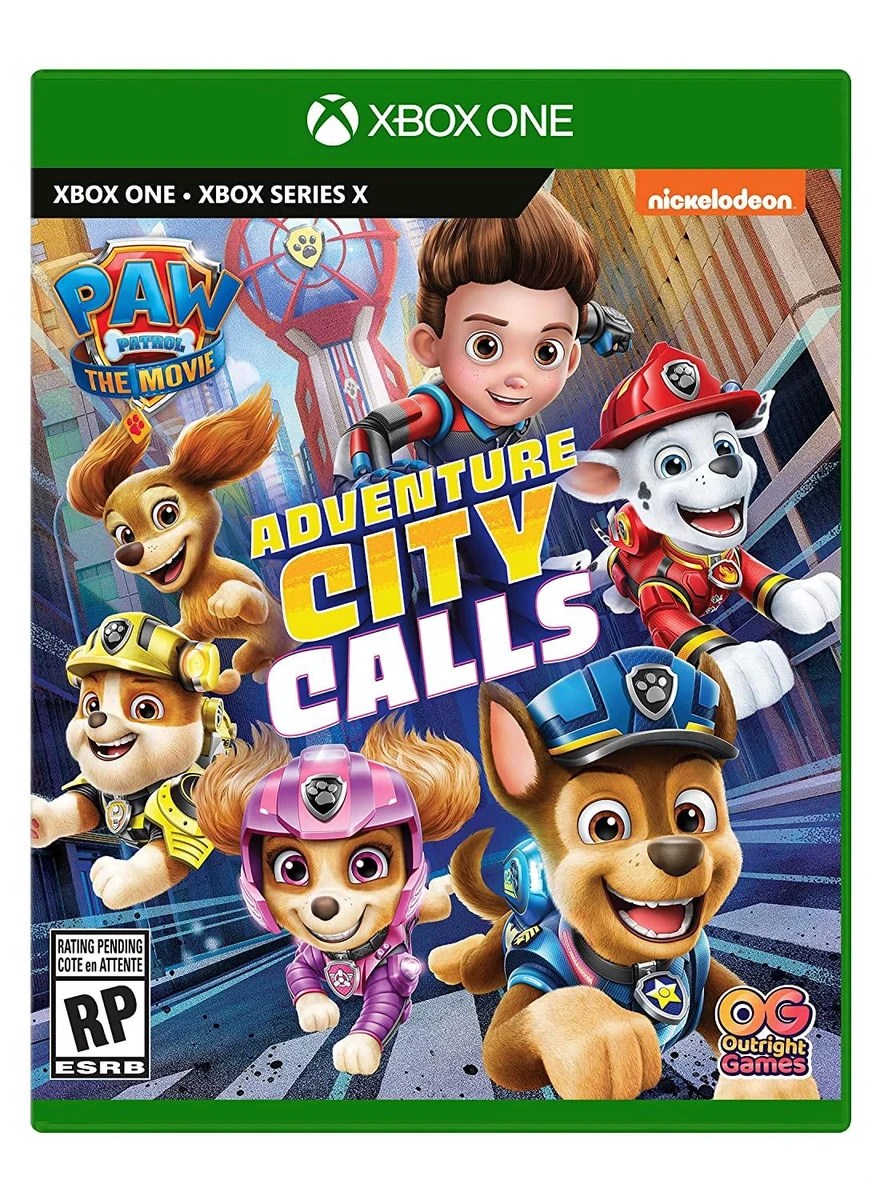 PAW Patrol The Movie: Adventure City Calls box art