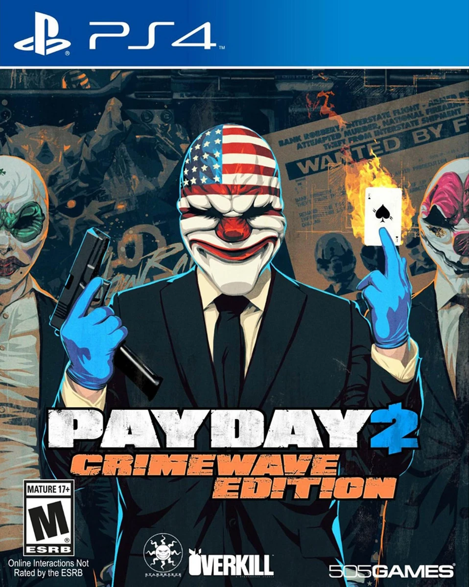 Payday 2 Crimewave Edition box art