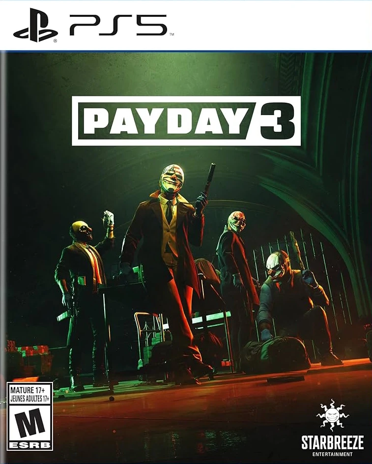 Payday 3 box art