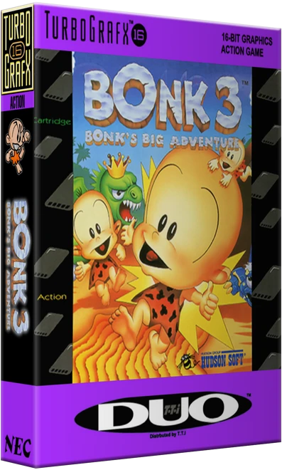 PC Genjin 3 box art