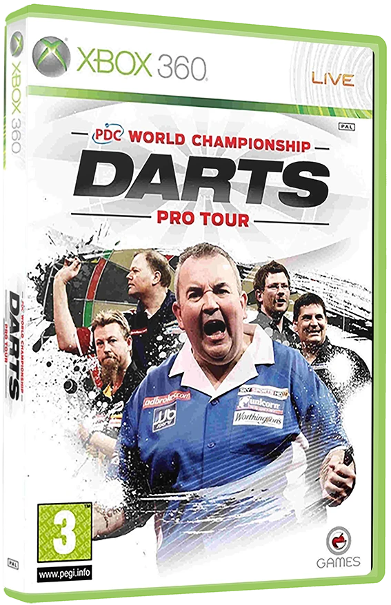 PDC World Championship Darts Pro Tour box art