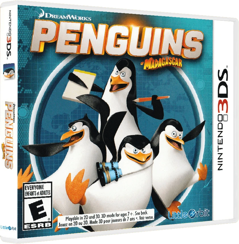 Penguins Of Madagascar box art