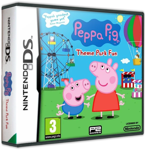 Peppa Pig: Theme Park Fun box art
