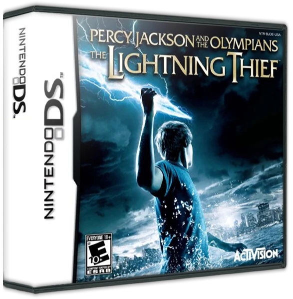 Percy Jackson & the Olympians: The Lightning Thief box art