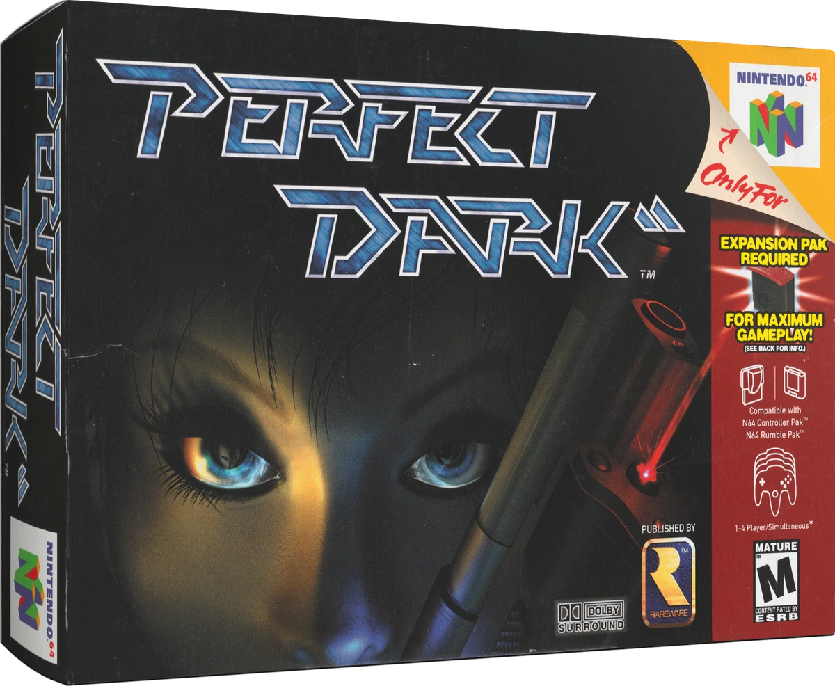 Perfect Dark box art