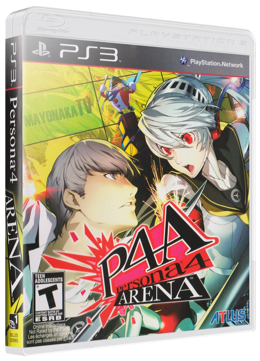 Persona 4 Arena box art