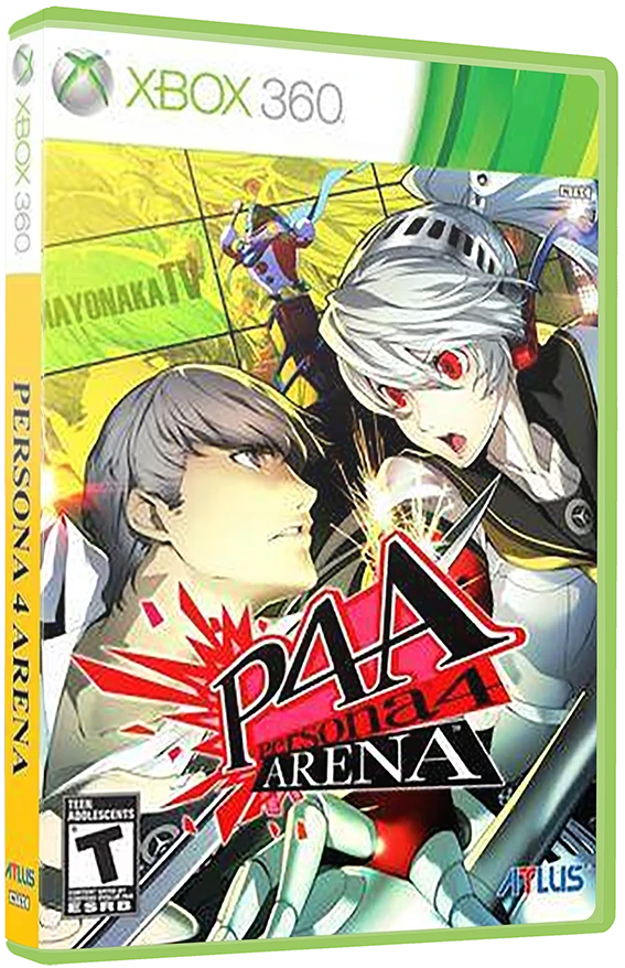 Persona 4 Arena box art