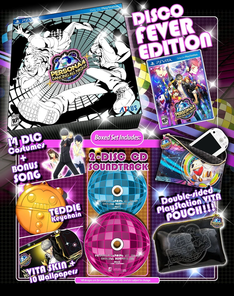 Persona 4: Dancing All Night [Disco Fever Edition] box art