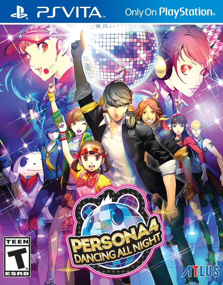 Persona 4 Dancing All Night box art