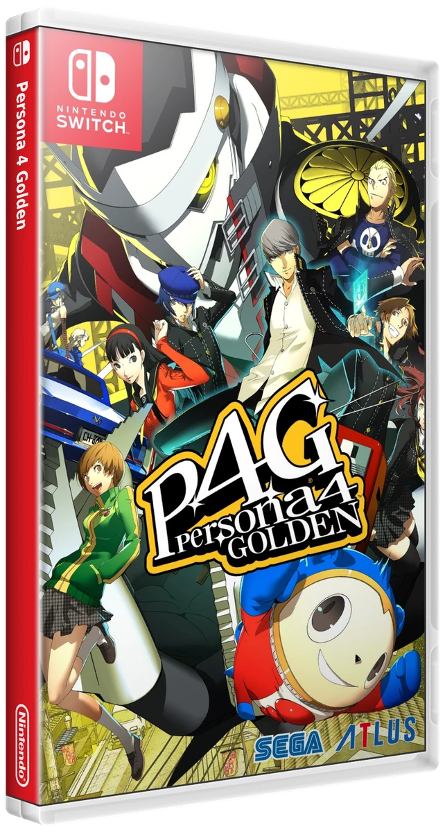 Persona 4 Golden box art