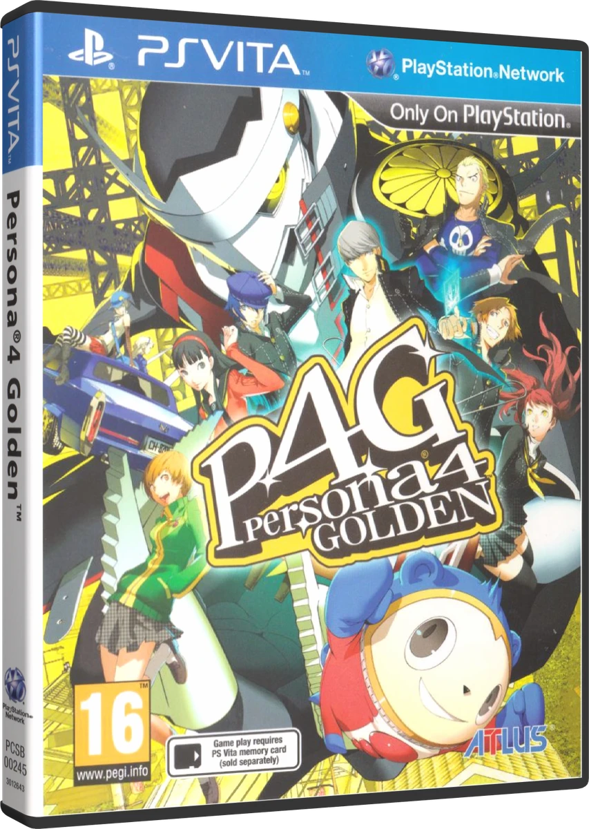 Persona 4 Golden box art