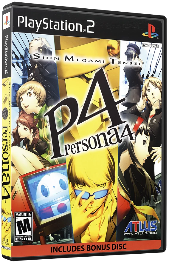 Persona 4 box art