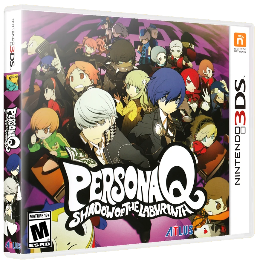 Persona Q: Shadow of the Labyrinth box art