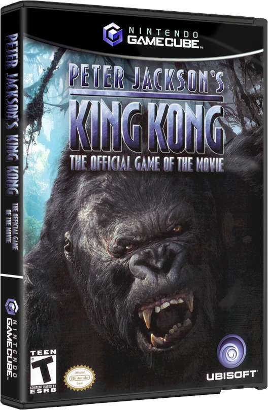 Peter Jackson's King Kong box art