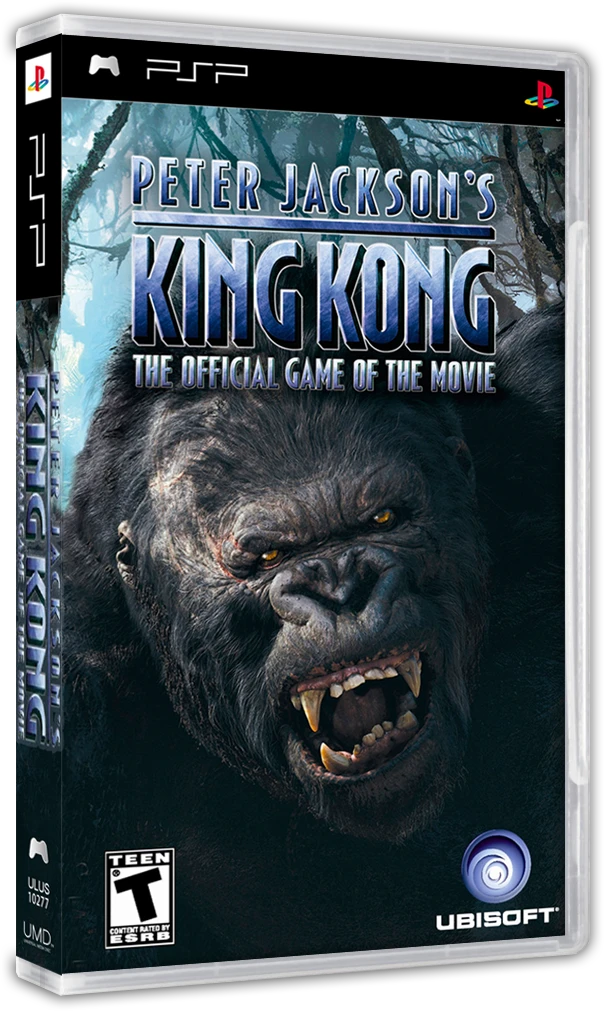 Peter Jackson's King Kong box art