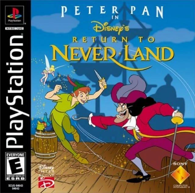 Peter Pan Return to Neverland box art