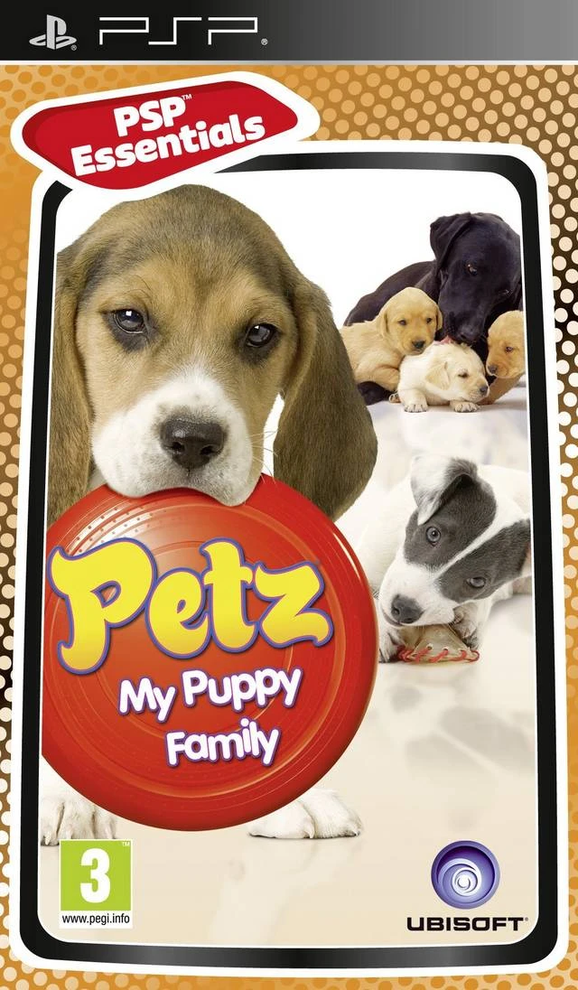 Petz My Puppy Family [PSP Essentials] box art