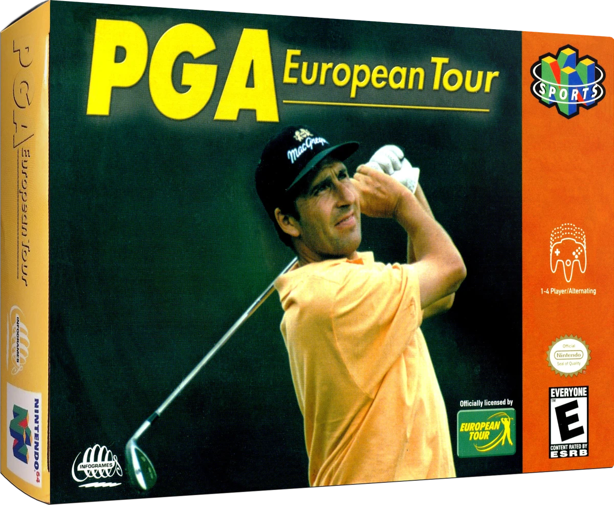 PGA European Tour Golf box art