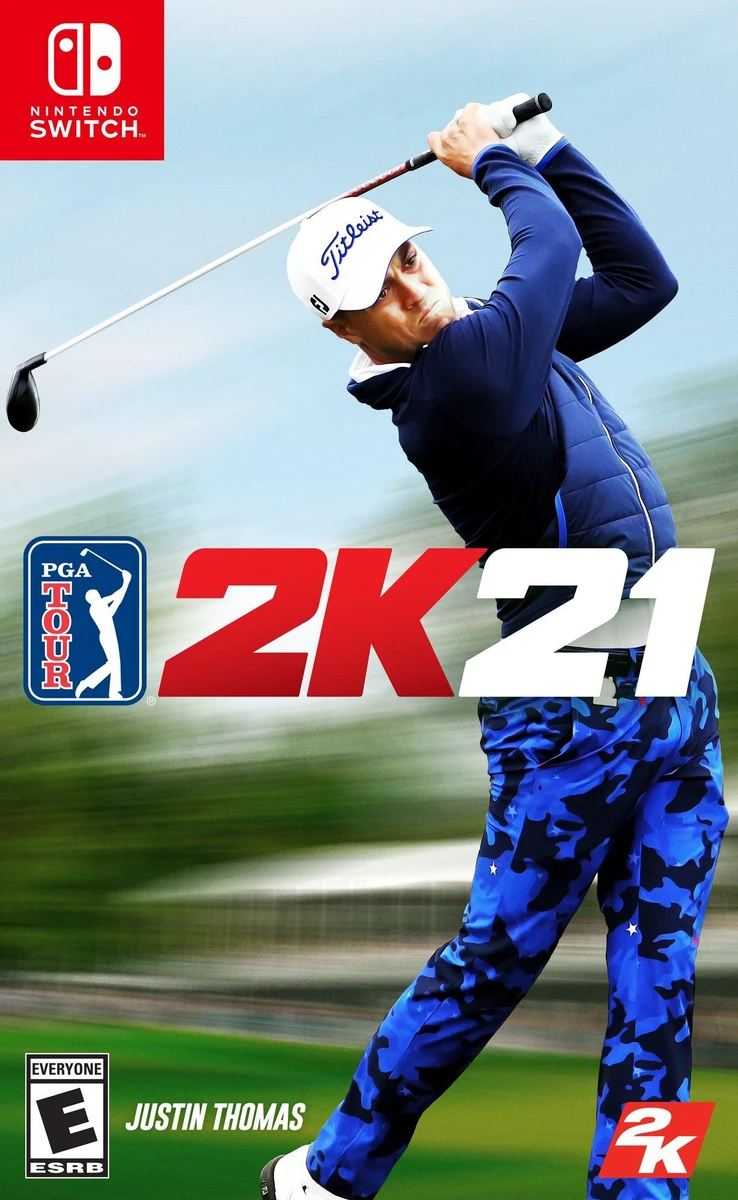 PGA Tour 2K21 box art