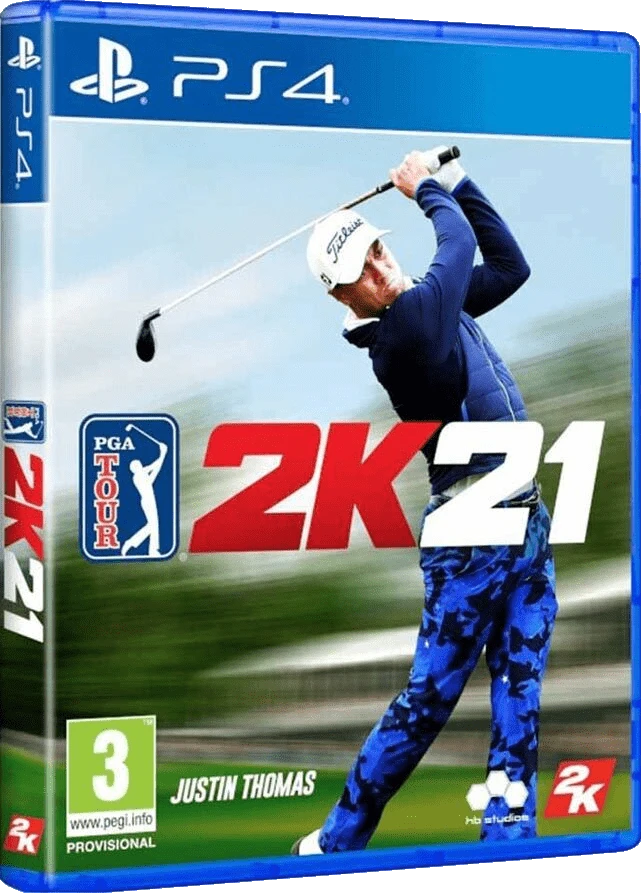 PGA Tour 2K21 box art