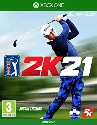 PGA Tour 2K21 box art