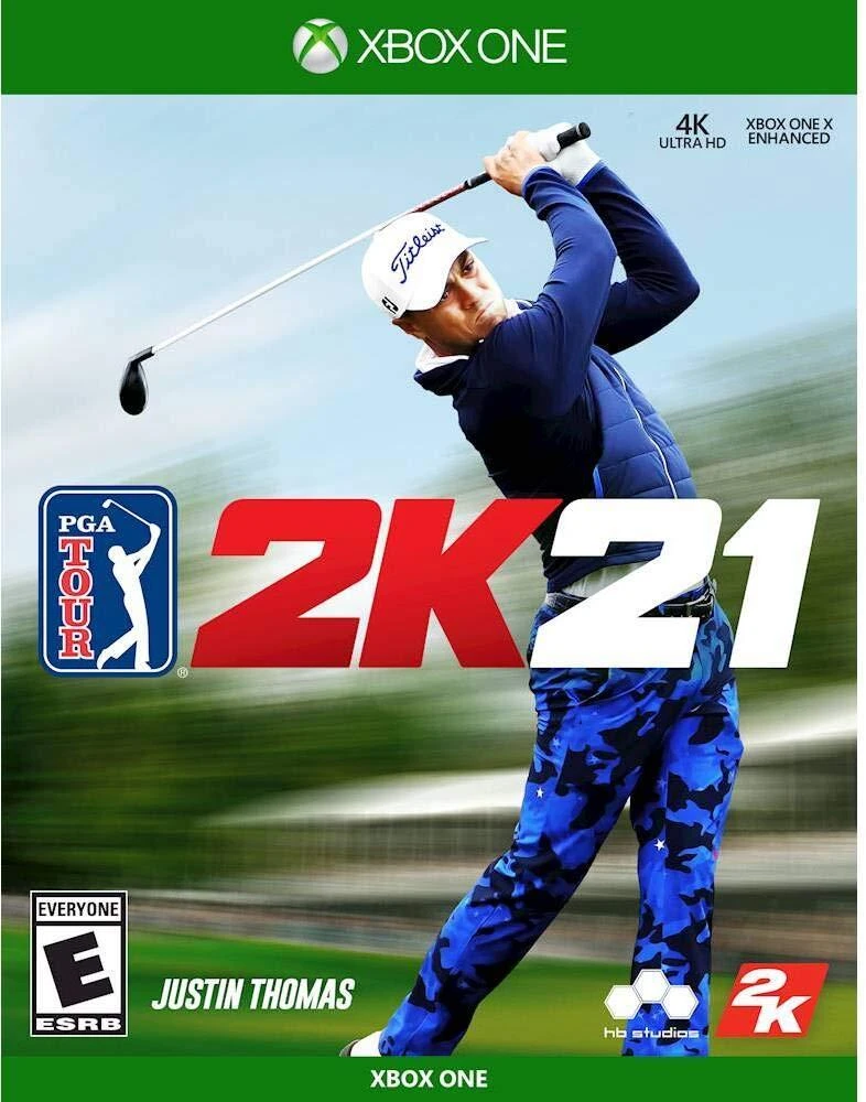 PGA Tour 2K21 box art