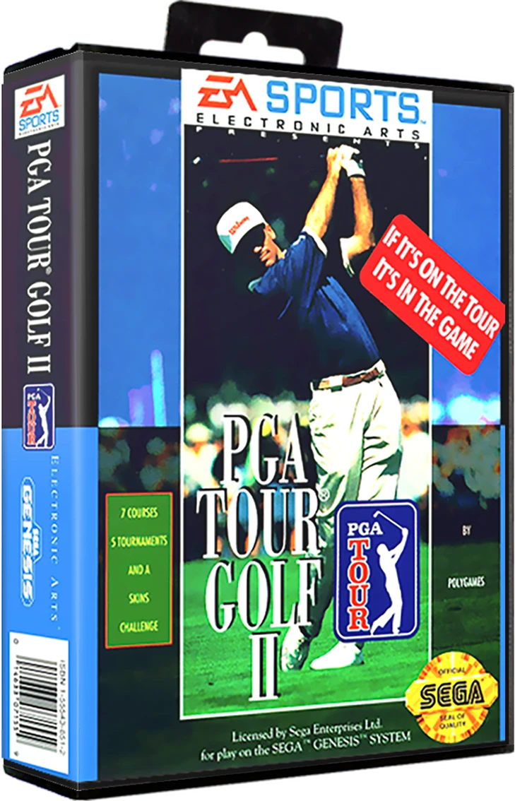 PGA Tour Golf II box art