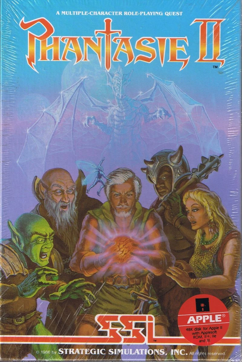 Phantasie II box art
