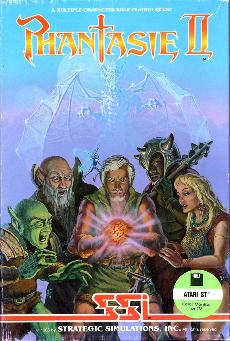 Phantasie II box art
