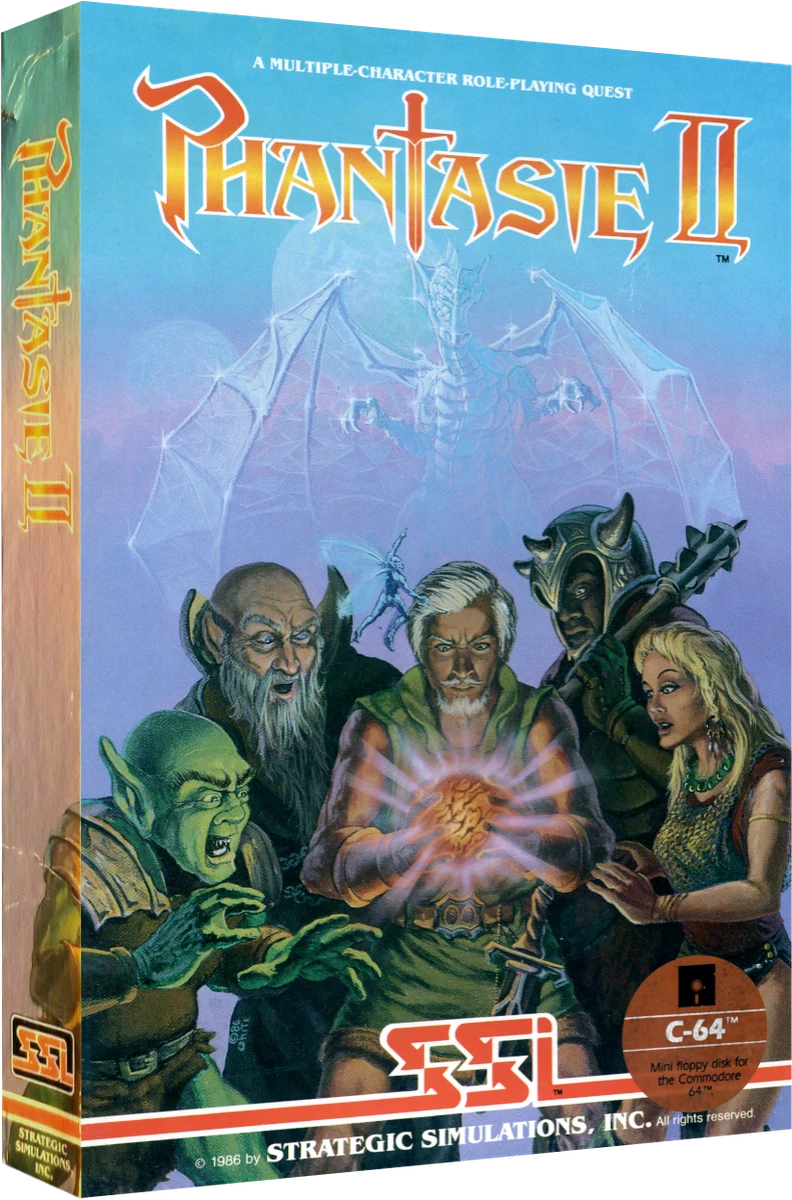 Phantasie II box art