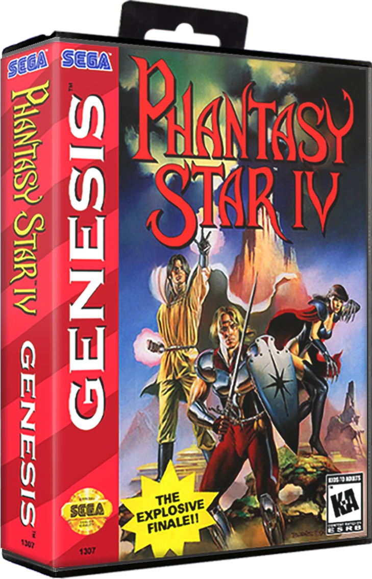 Phantasy Star IV box art