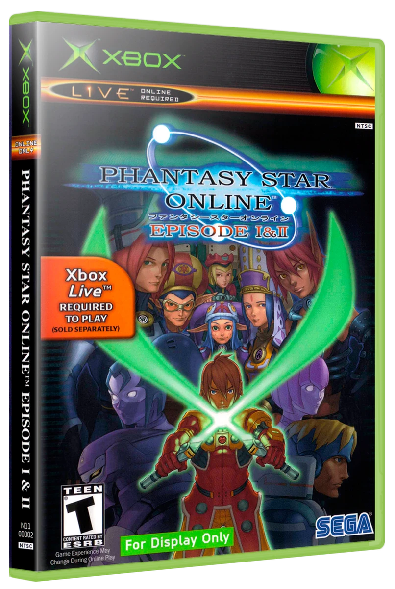 Phantasy Star Online Episode I & II box art