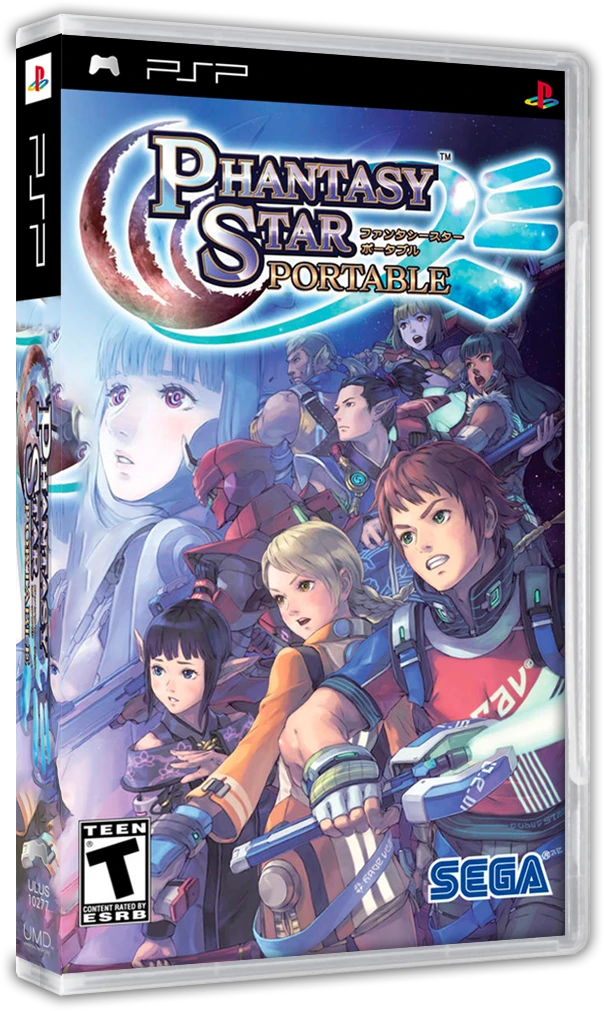 Phantasy Star Portable box art