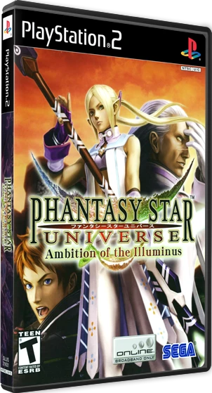 Phantasy Star Universe Ambition of the Illuminus box art